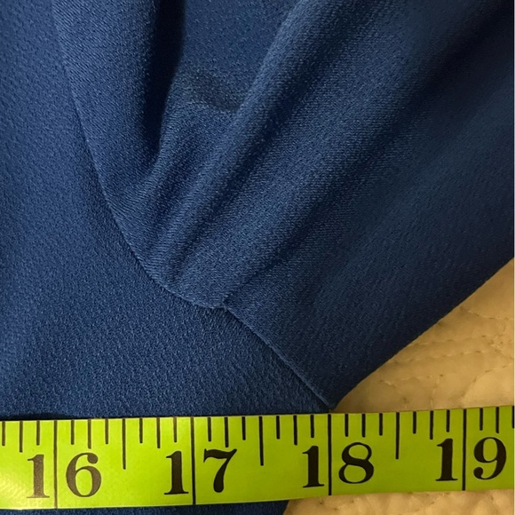 Beige by Eci Cobalt Blue Wrap Dress, size Small - Picture 4 of 7